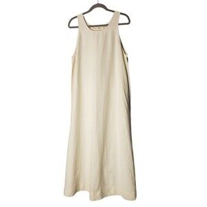 Jane Mohr for DTK linem Sleeveless pullover Cream Maxi Size 2